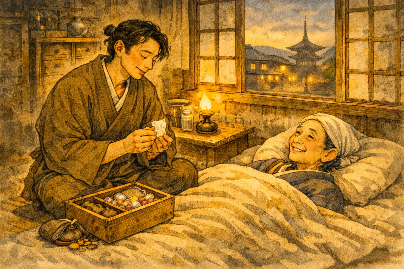 薬を買い、母を支え続ける