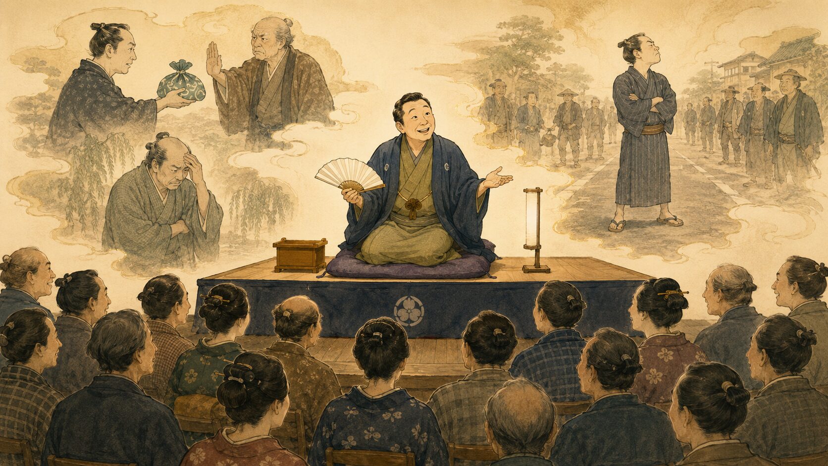 落語『意地比べ』を寄席で楽しむ高座と強情者たちの余韻
