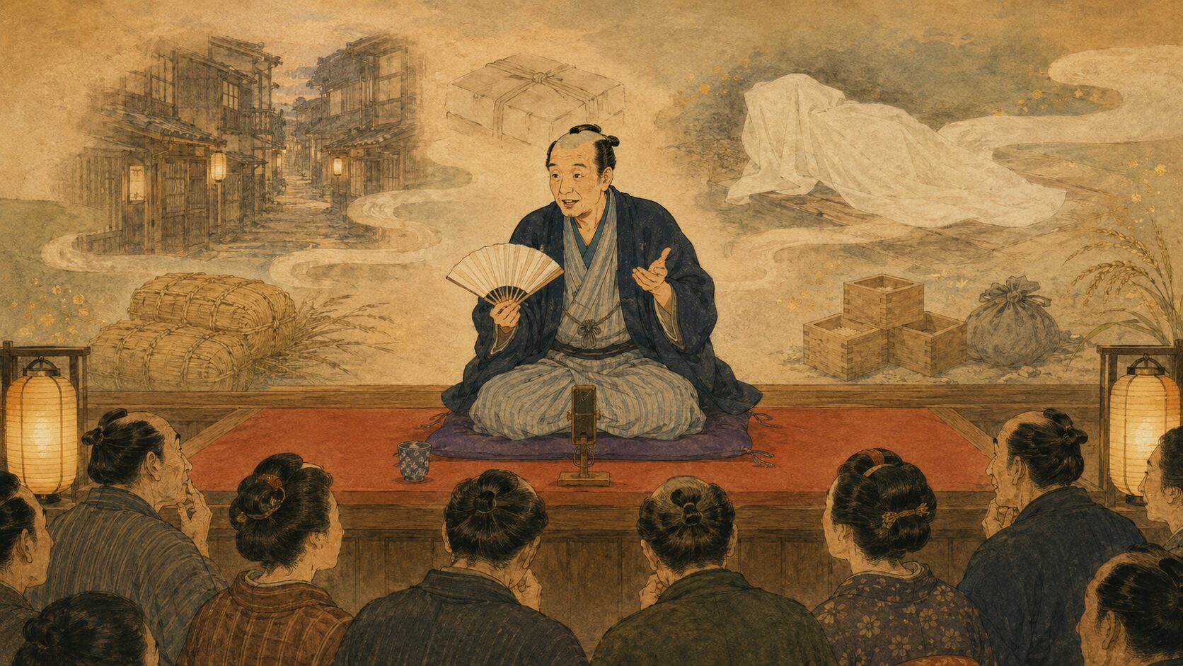 落語『捨米』を寄席の高座で語る珍しい地口噺と古典落語の余韻