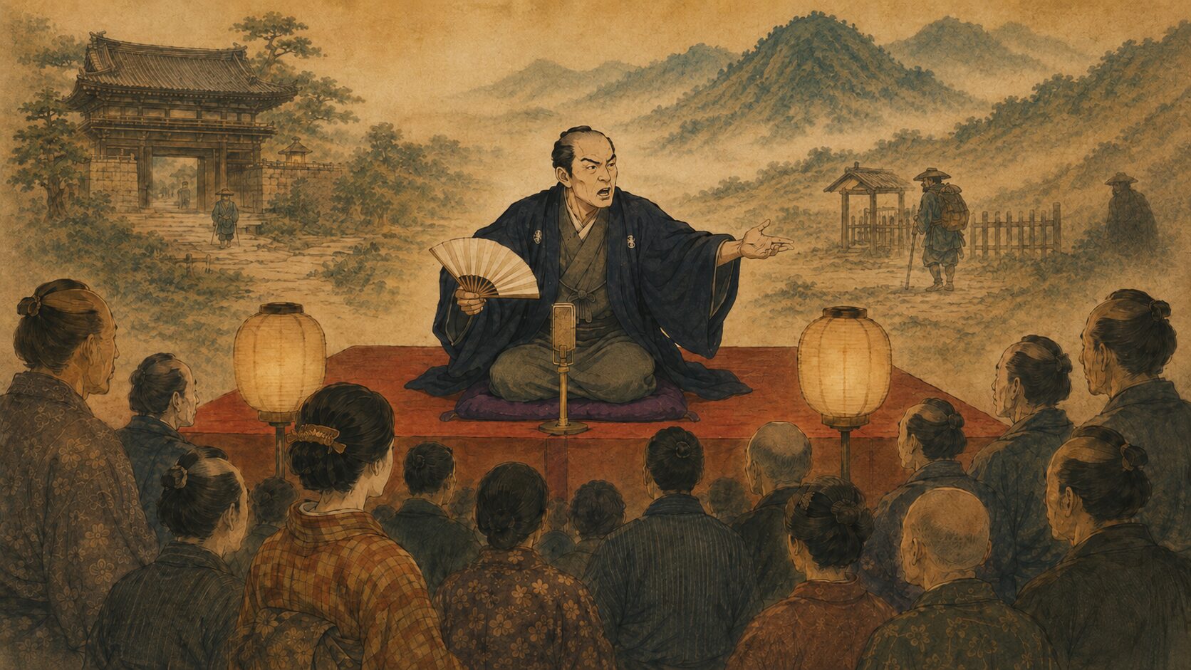 落語『善達箱根山』を寄席の高座で語る慶安太平記の講談種の余韻