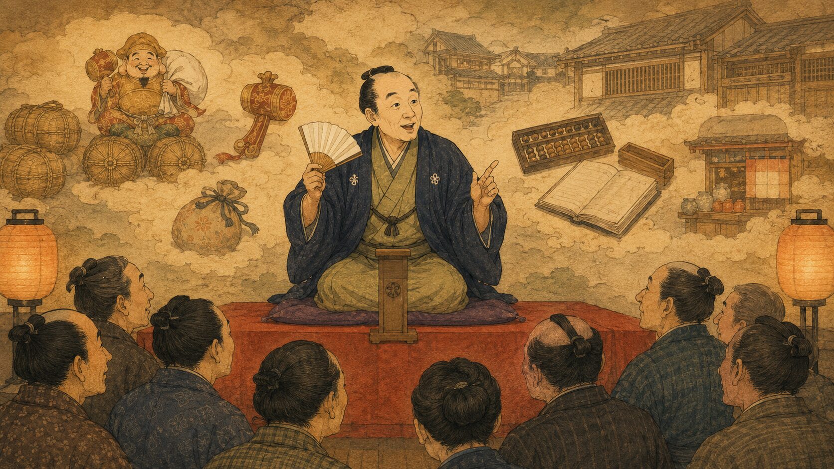 落語『大黒の読切』を寄席の高座で語る大黒天と商売繁盛の珍品噺の余韻