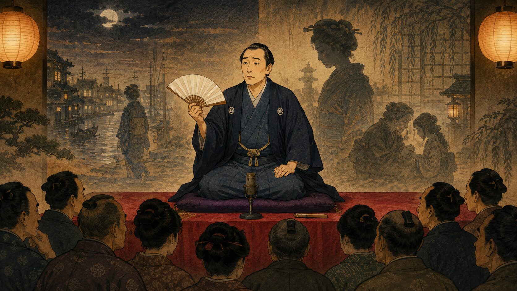 落語『妲己のお百』を寄席の高座で語る毒婦伝と深川の怪談寄りの余韻