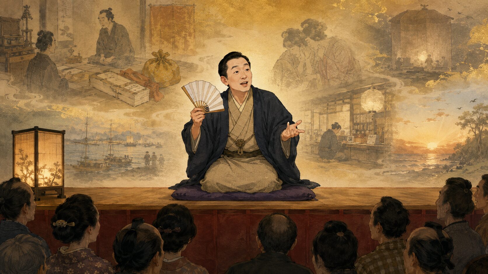 落語『ちきり伊勢屋』を寄席の高座で語る死の予言と善行と再生の長編人情噺の余韻
