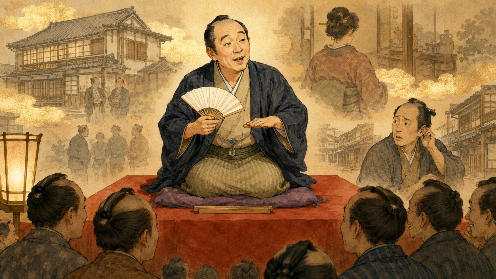 落語『町内の若い衆』を寄席の高座で語る謙遜と言葉の置き違いの滑稽噺の余韻